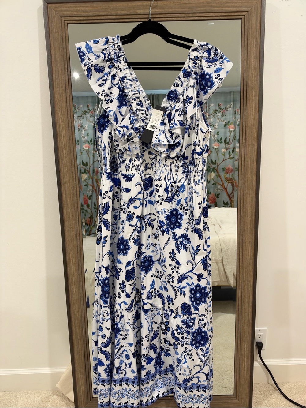 Anthropologie Adrianna Papell Ruffled Dress Size 14W NWT